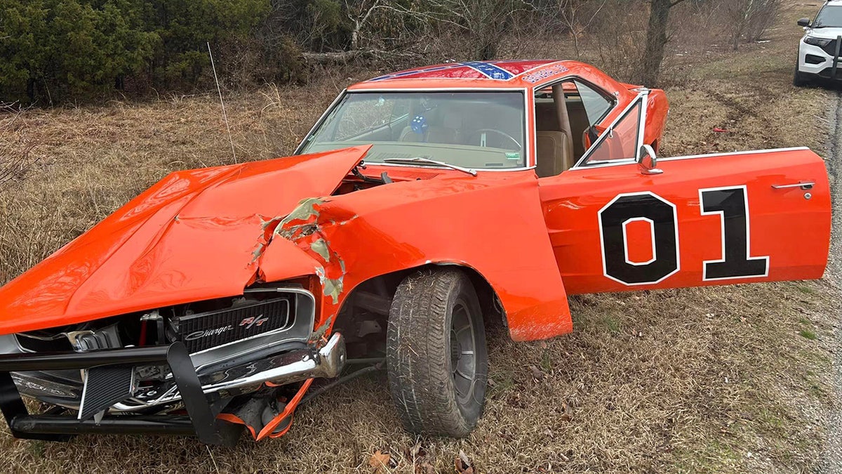 crashed general lee