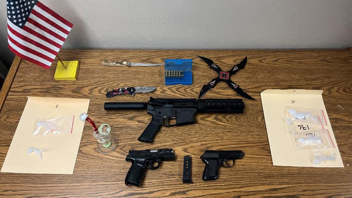Guns and firearms seized