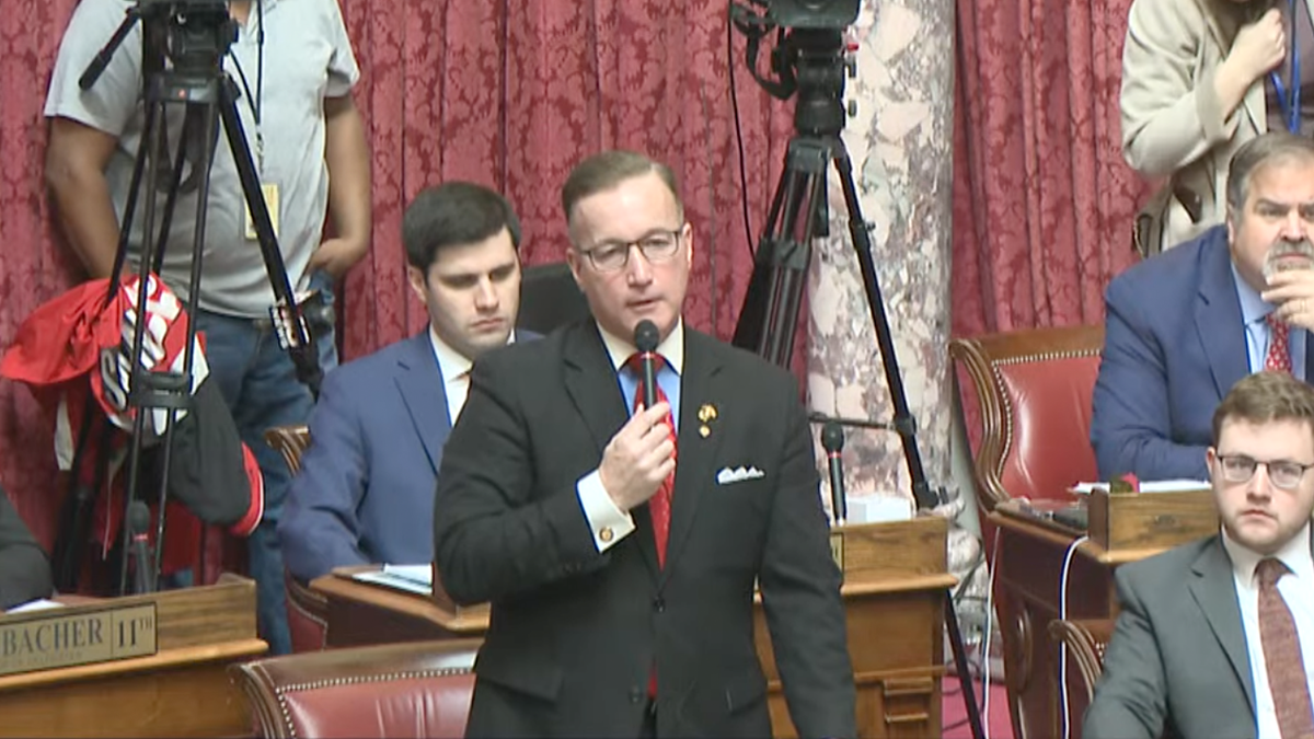 West Virginia Del. Mike Honaker speaking on House floor