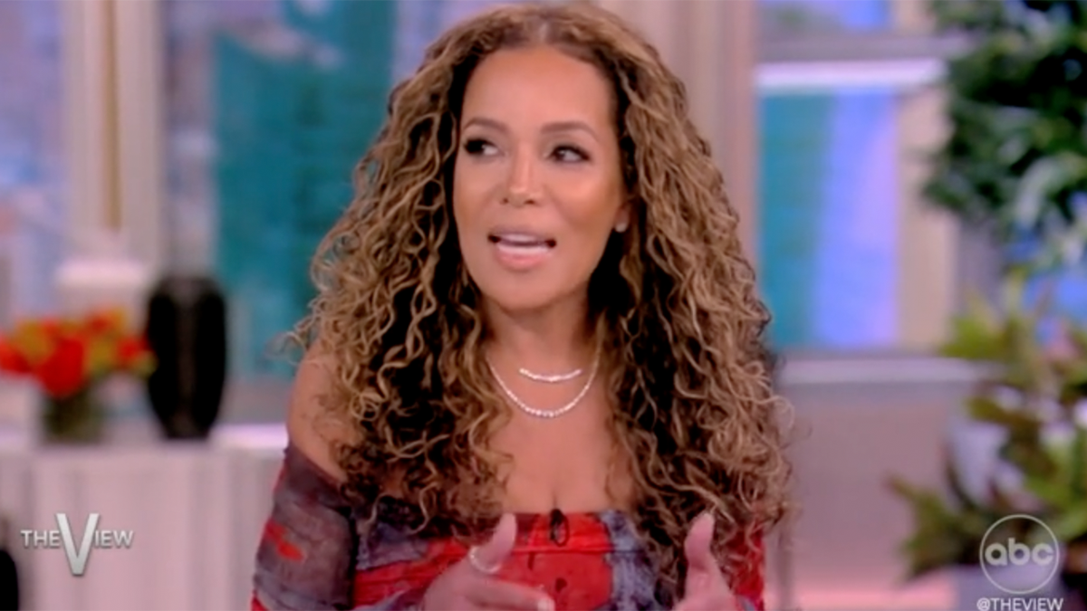 Hostin speaking on "The View"