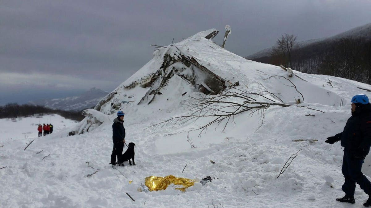 Italy hotel avalanche