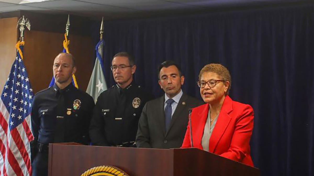 Karen Bass speaking