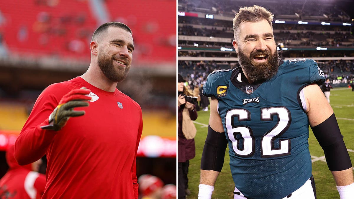 Travis and Jason Kelce