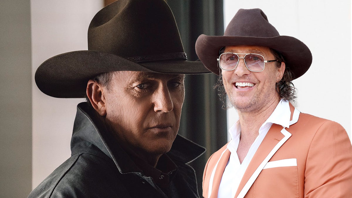 Yellowstone star Kevin Costner and Texas cowboy Matthew McConaughey