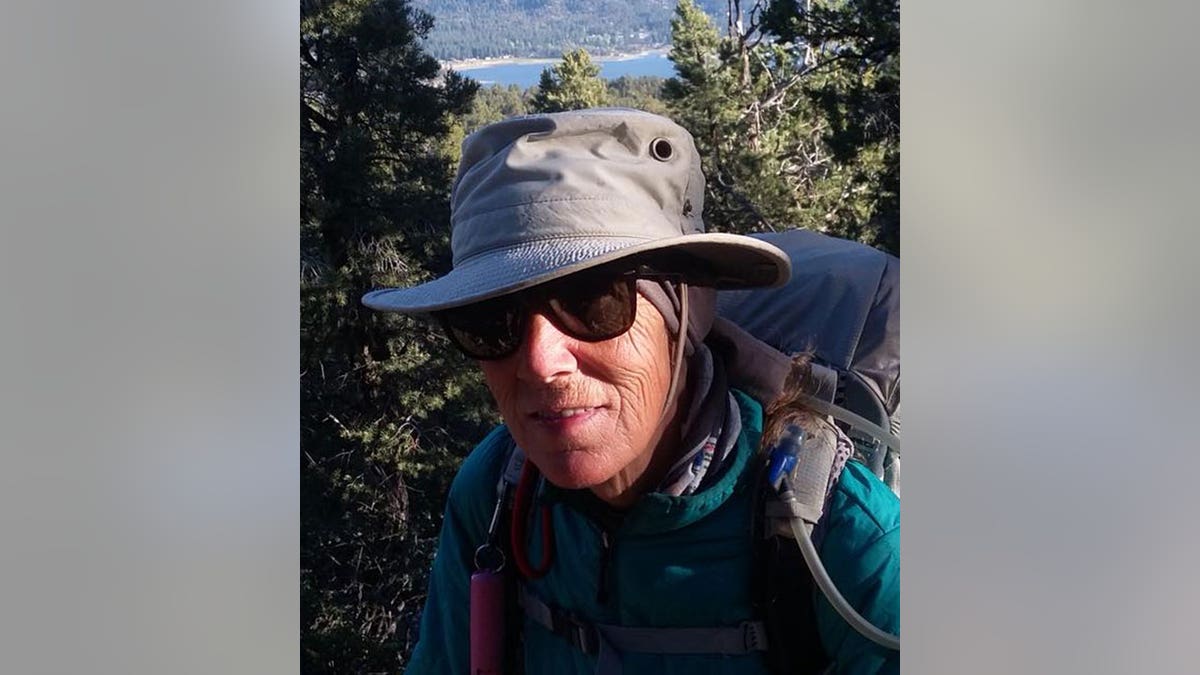 Kira Moon on hiking trail