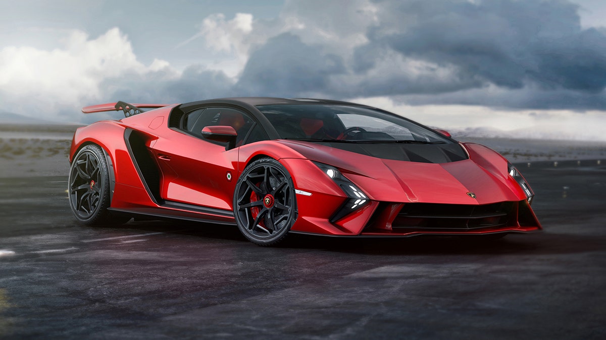 lamborghini red