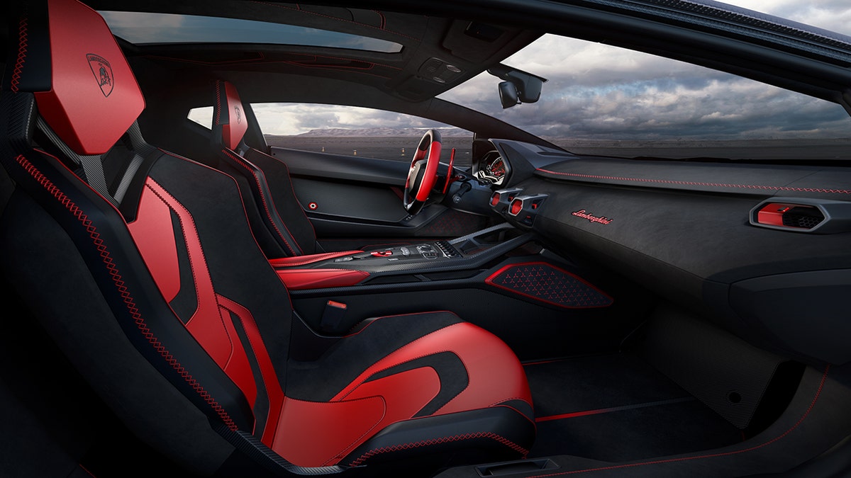 lamborghini interior