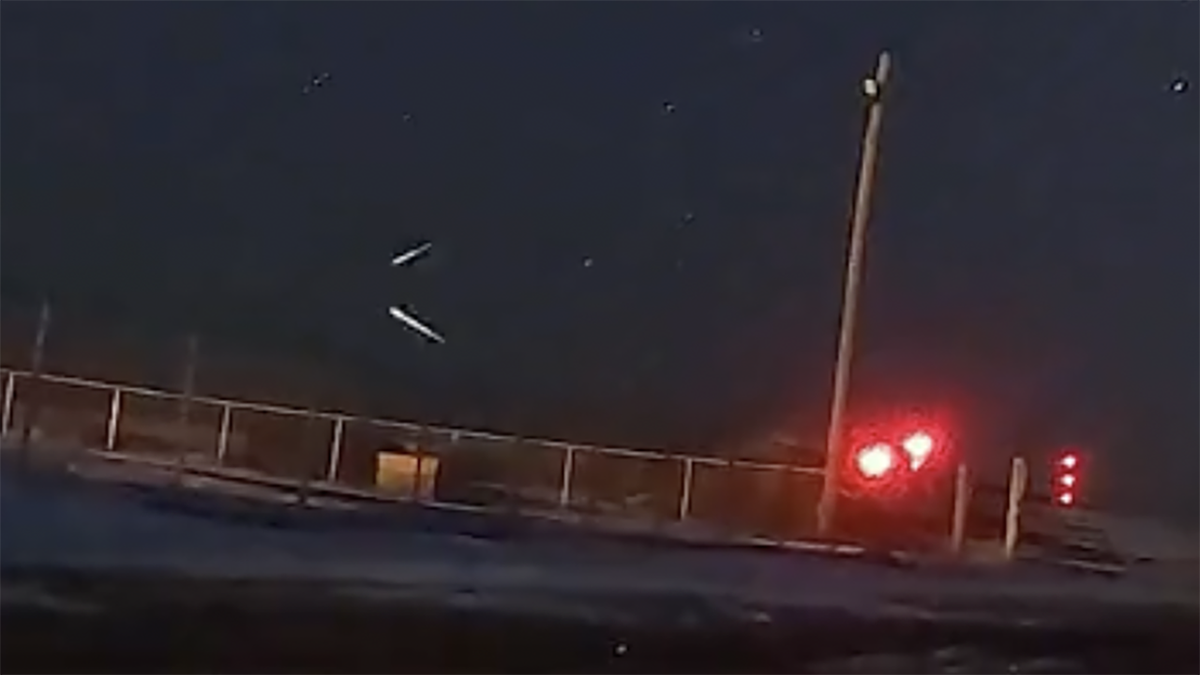 Meteor swarm