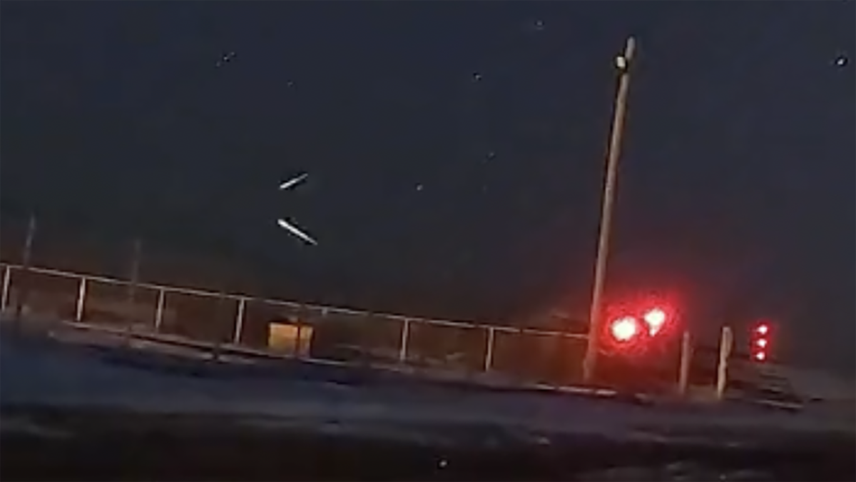 Meteor swarm