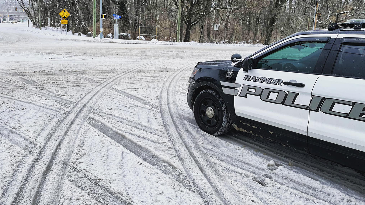 Radnor Township police car