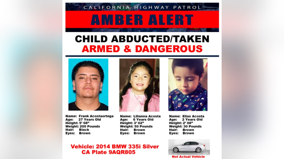 Riverside Amber Alert flyer