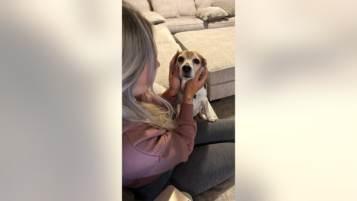 roscoe the dog is home in Kansas