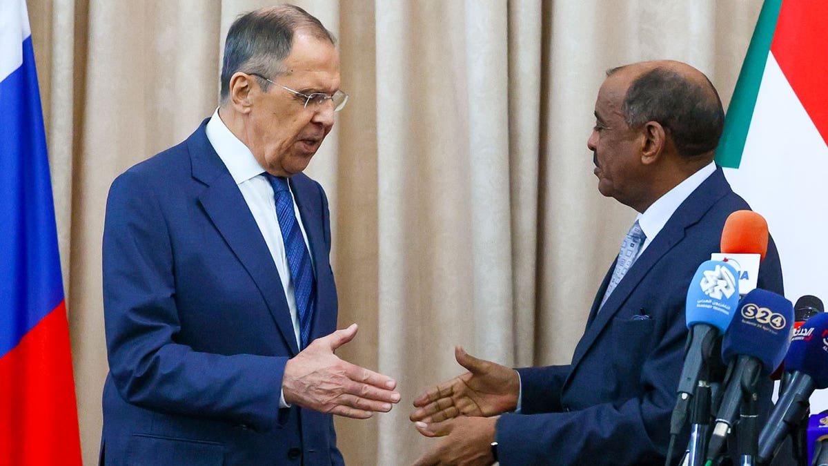Sergey Lavrov in Sudan