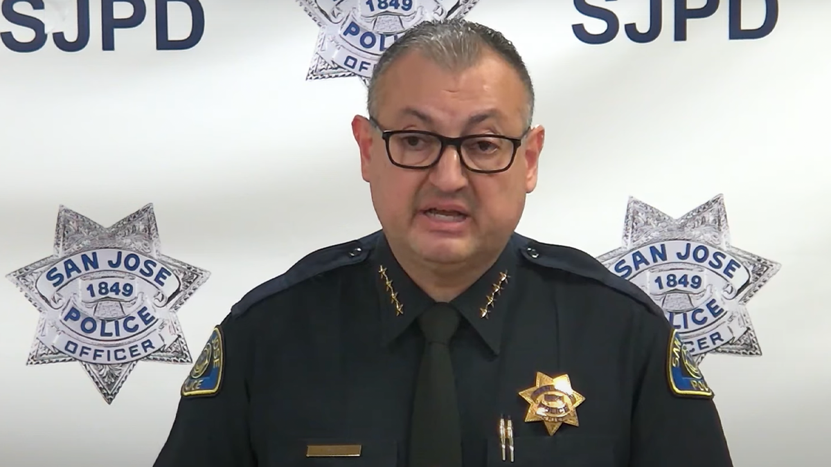 San Jose Police Chief Anthony Mata