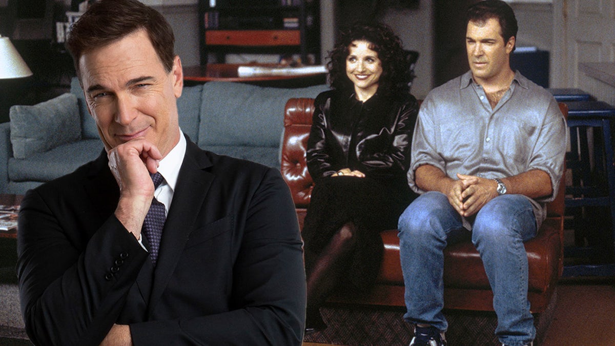 Patrick Warburton starred as Puddy with Julia Louis Dreyfus on Seinfeld