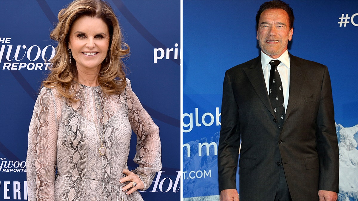 Maria Shriver Arnold Schwarzenegger split photo