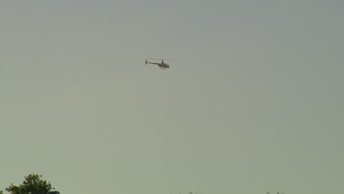 SKYFOX helicopter flies over Orlando police response to shooting