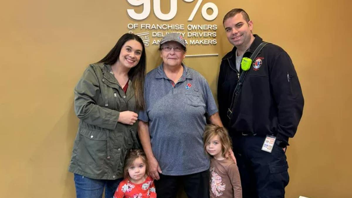 Keighron family with Barbara Gillespie