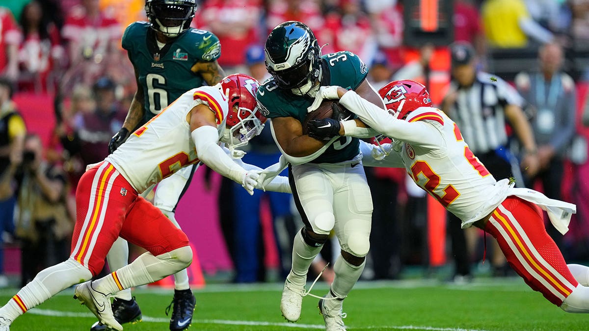 Kansas City vs Philadelphia Eagles Super Bowl LVII