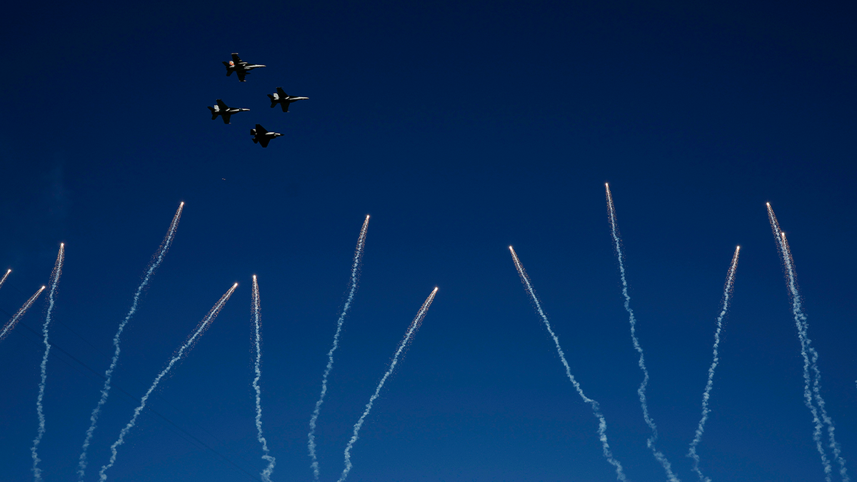 Super Bowl flyover