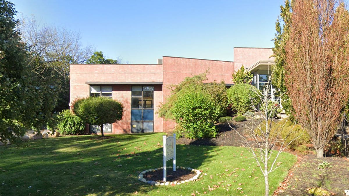 General view of Temple Ner Tamid in Bloomfield, New Jersey