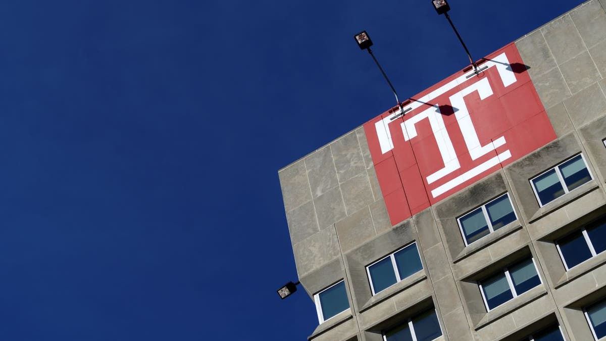 Temple University billboard