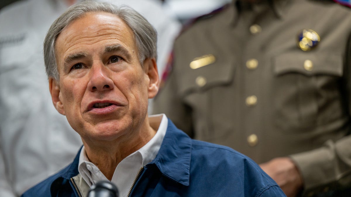 Texas Gov. Greg Abbott speaking