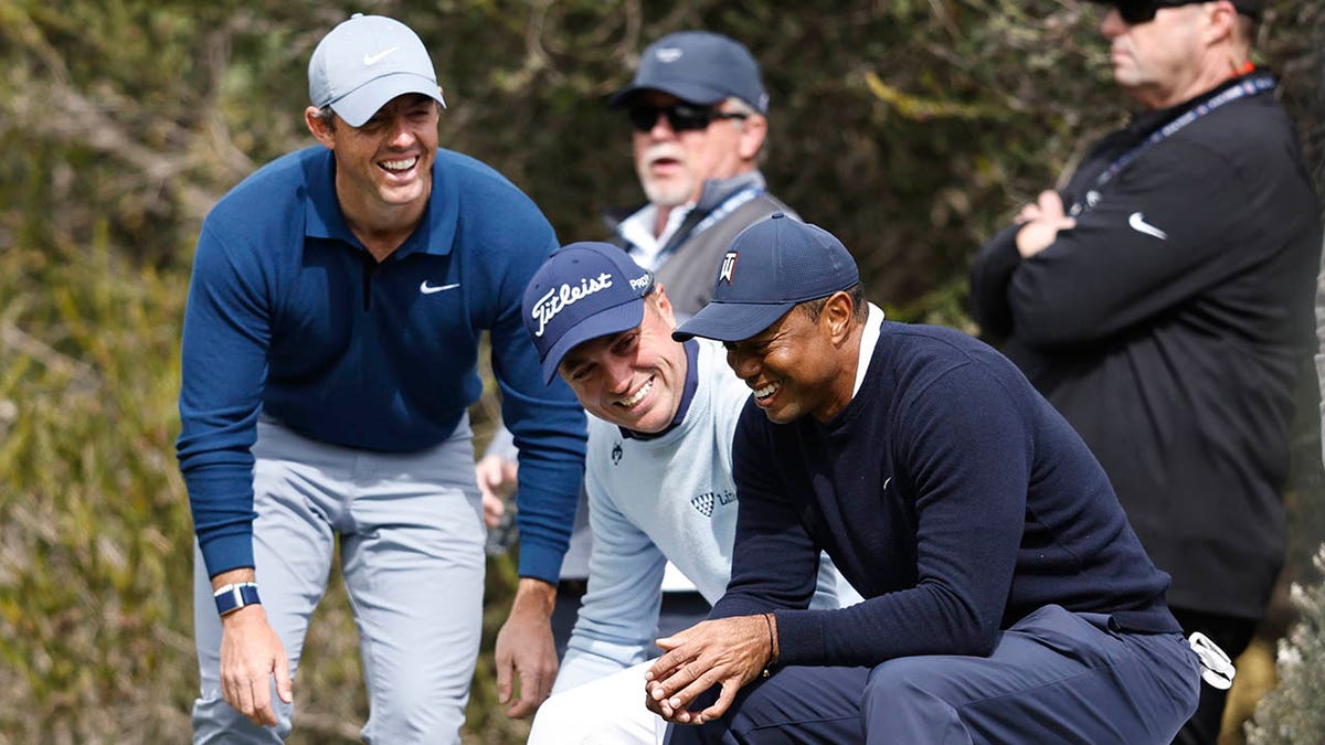 Tiger, JT, and Rory