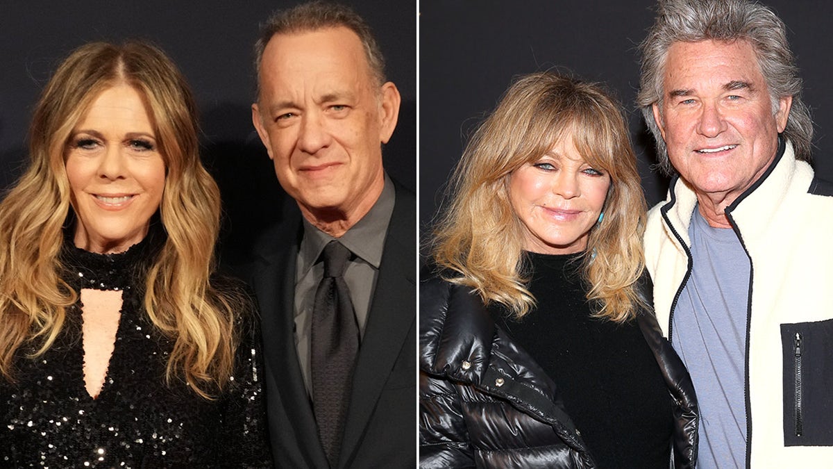 Tom Hanks Rita Wilson Goldie Hawn Kurt Russell Hollywood relationships