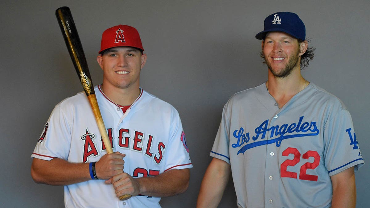 Mike Trout and Clayton Kershaw