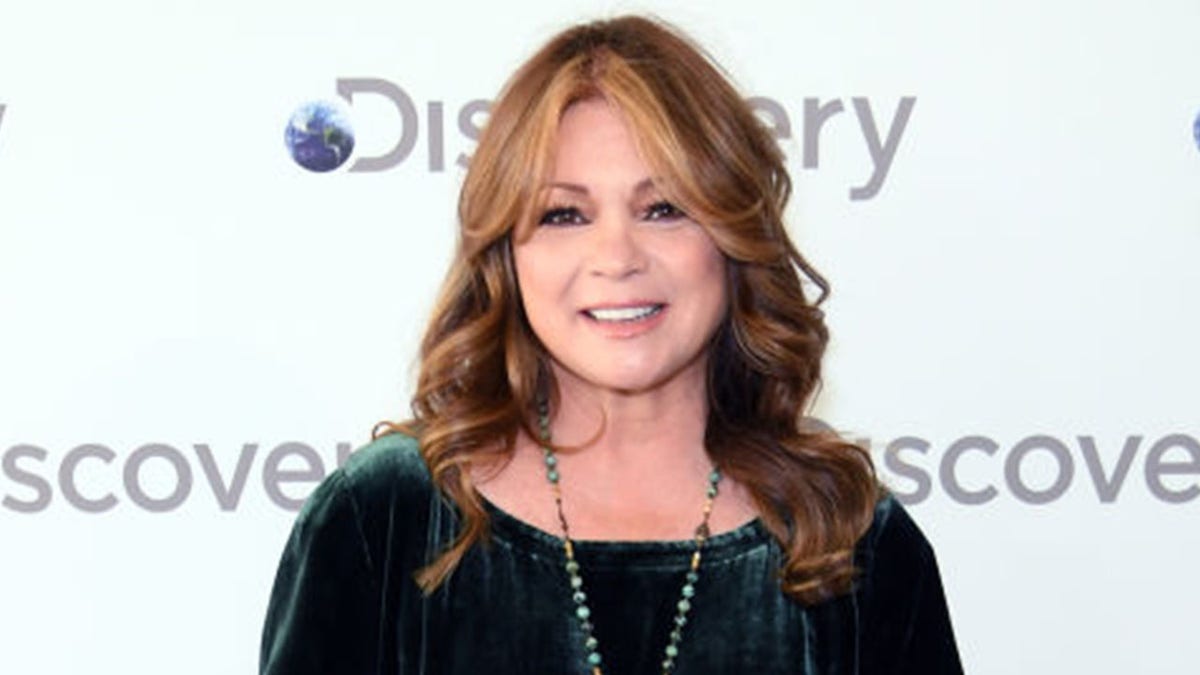 Valerie Bertinelli smiling on a red carpet