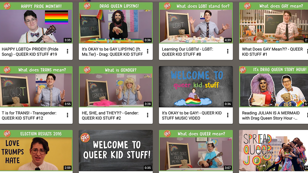 Queer Kids Stuff on YouTube Kids