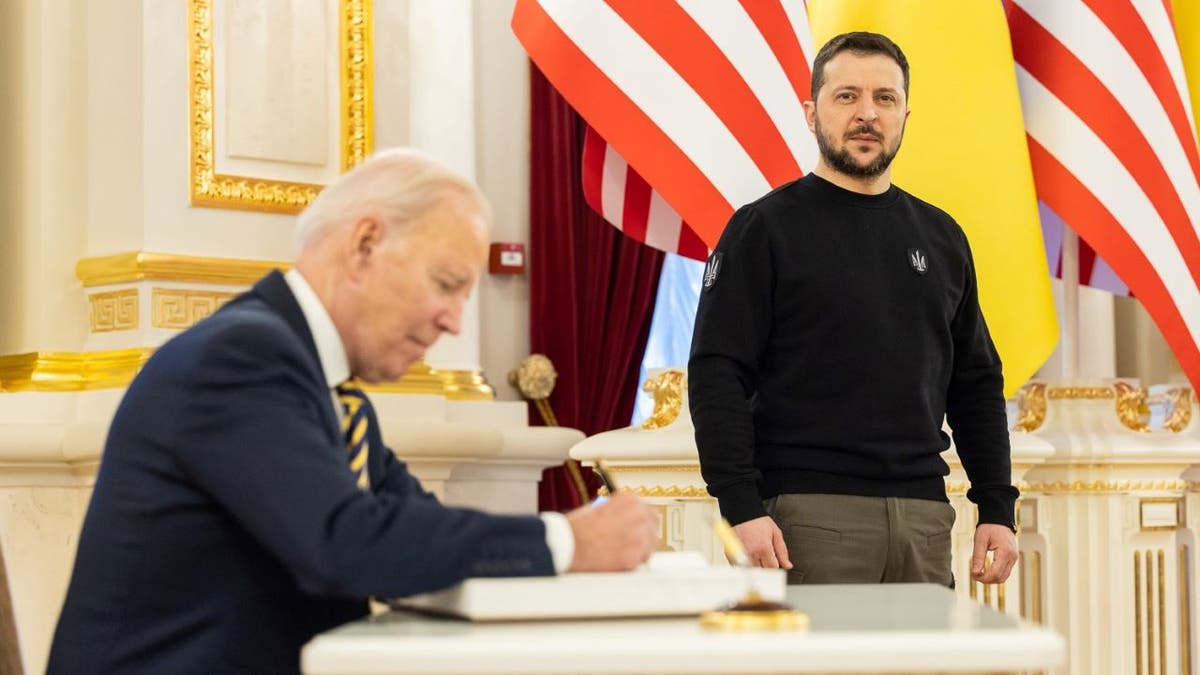 Zelenskyy: Biden’s Surprise Visit ‘brings Us Closer’ To Victory Over ...