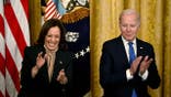 Kamala and Joe Biden