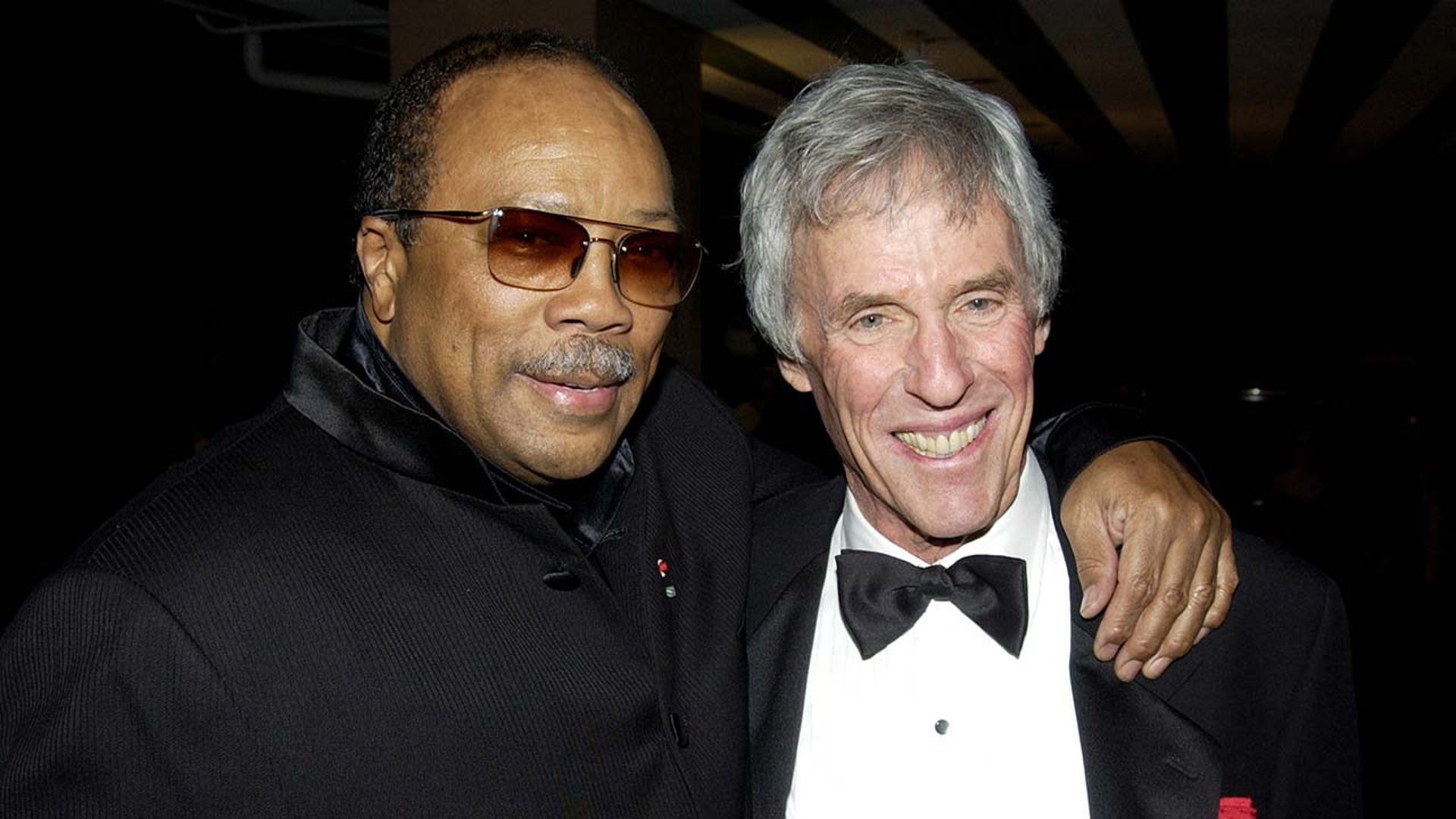 Burt Bacharach and Quincy Jones, music legends
