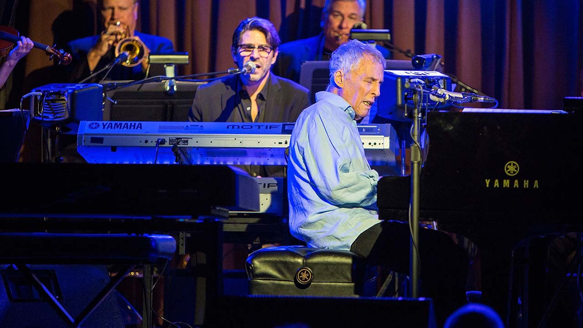 Burt Bacharach performing onstage