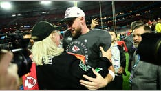 Super Bowl hot mic catches Jason and Travis Kelce with mother Donna on field: 'I love you, Momma!'