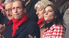 Prince William jokes of 'tense journey home' with Kate Middleton after supporting opposing rugby teams