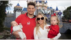 Patrick Mahomes spends quality family time at Disneyland a day after winning Super Bowl LVII