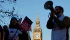 Thousands of UK nurses, ambulance staff walk out in public health system strike