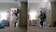 Ring camera captures unforgettable milestones in young Georgia couple’s relationship