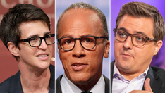 Lester Holt, Rachel Maddow and other NBC News, MSNBC stars absent from rank-and-file walkout
