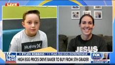 Boy in North Carolina sells fresh eggs to bakery: 'He is saving me money and helping,' says owner