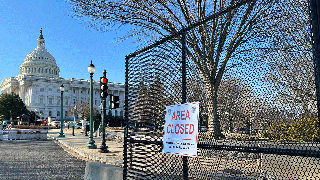 Fence built around Capitol ahead of State of Union to protect Congress, despite Dem claim walls ineffective