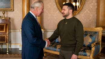Zelenskyy visits King Charles III on UK trip, asks lawmakers for jets: 'every air force pilot is a king'