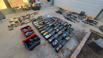 California authorities seize nearly 2 dozen guns, 35K rounds of ammunition from man's home