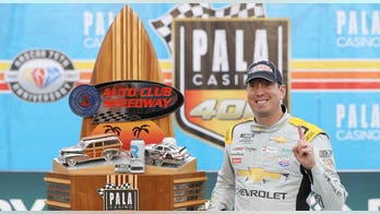 Kyle Busch secures first Richard Childress Racing win in Auto Club 400