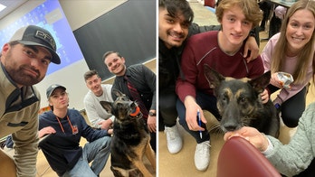 After campus shooting at Michigan State, K-9 brings comfort to traumatized students