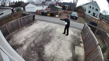 Virginia man caught on camera allegedly trying to poison neighbor's dogs with tainted meat over loud barking