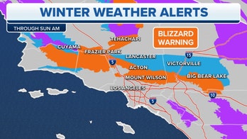 West hit by winter storm as California sees rare blizzard warning